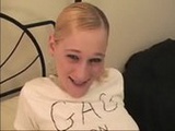  Young blonde cocksucker Roxy at Gag On My ... 