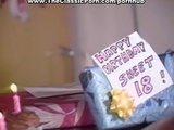  Retro girl fuck on 18th birthday 