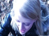  Sucking and fucking in the woods  