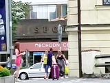  Ukrain girl fucked in public 