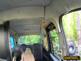  Horny blonde chick passenger goes hardcore anal in the cab 
