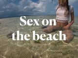  Petite blonde with big ass fucks on the beach! Amateur LeoLulu 