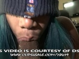  Super Sloppy Hardcore Ebony Deepthroat- DSLAF 