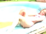  Poolside Lesbian Play With Jassie And Kyle G. Worthy 