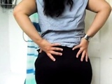  Brazilian Big Ass Chick Takes A Shower 